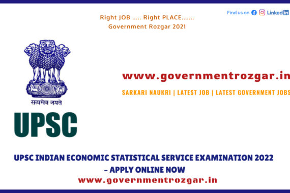 UPSC Indian Economic Statistical Service Examination 2022