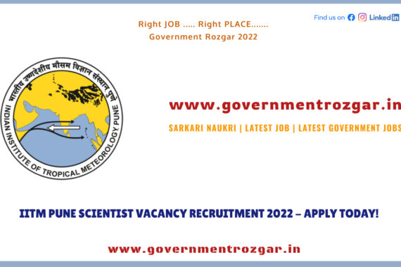 IITM Pune Recruitment 2022