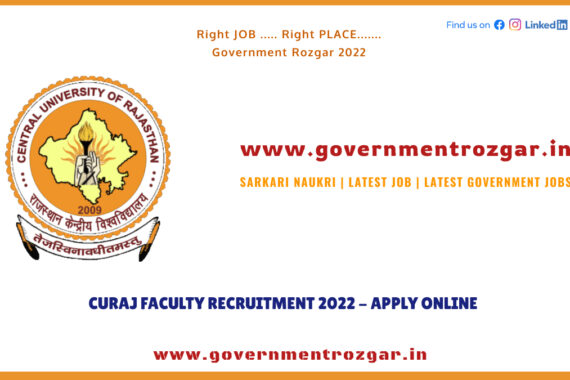 CURAJ Recruitment 2022