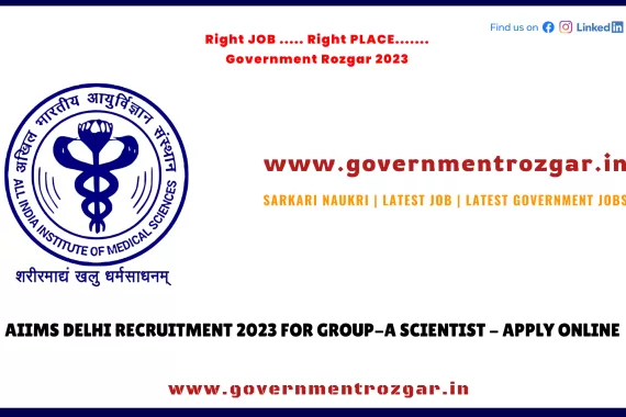 AIIMS Delhi Recruitment 2023