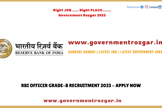 RBI Grade B Recruitment 2023