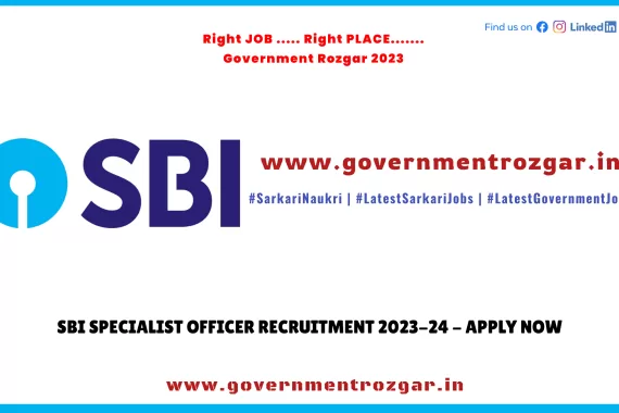 SBI Specialist Officer Recruitment 2023-24