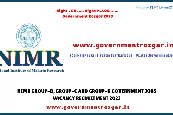 NIMR Government Jobs Vacancy Recruitment 2023