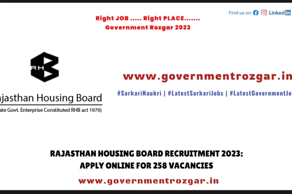 Rajasthan Housing Board Recruitment 2023