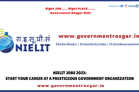 NIELIT Recruitment 2023