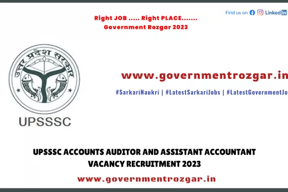 UPSSSC Vacancy Recruitment 2023