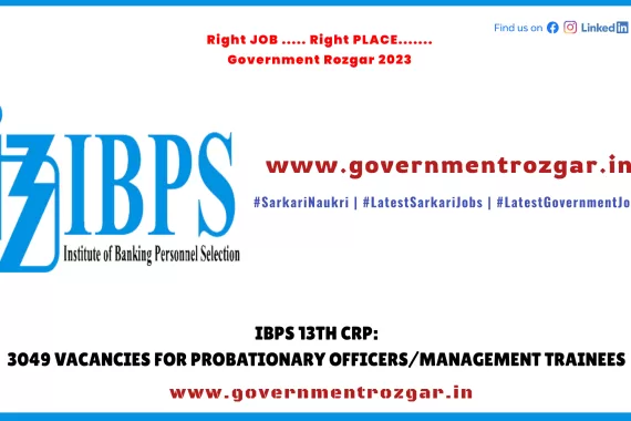 IBPS PO Vacancy 2023