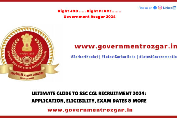 SSC CGL Recruitment 2024 Application Form