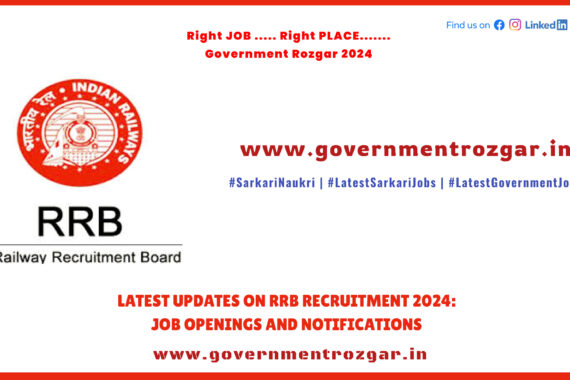 Latest updates on RRB Recruitment 2024: job openings and notifications