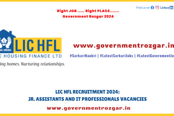 LIC HFL Recruitment 2024 for Jr. Assistants and IT Professionals - Apply Now