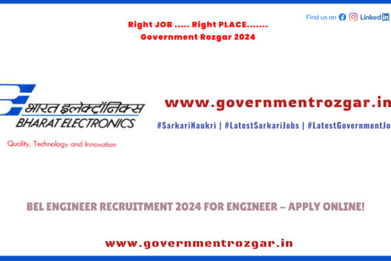 BEL Engineer Recruitment 2024 - Project and Senior Engineer Vacancies at Bharat Electronics Limited (BEL) Bengaluru Naval Systems