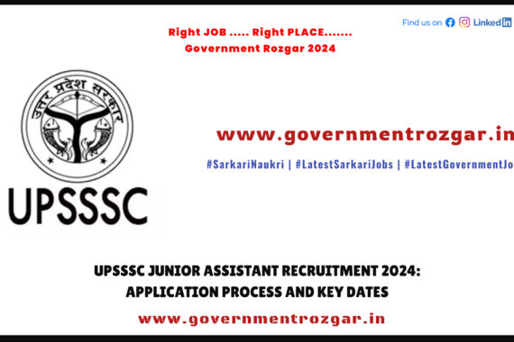 UPSSSC Junior Assistant recruitment 2024: Apply Online, Eligibility, Key Dates.