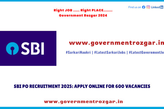 Image showing SBI PO Recruitment 2025 details with online application process, exam dates, and career growth opportunities.